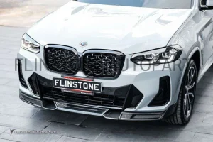 ลิ้นหน้า Carbon Fiber BMW X3 G01X4 G02 LCI ทรง FD Design (แท้)