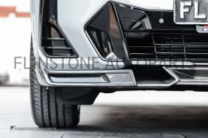 ลิ้นหน้า Carbon Fiber BMW X3 G01X4 G02 LCI ทรง FD Design (แท้)