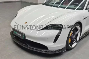 ลิ้นหน้า Carbon Fiber Porsche Taycan ทรง PAKTECUZ