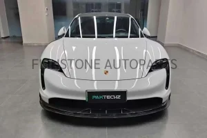 ลิ้นหน้า Carbon Fiber Porsche Taycan ทรง PAKTECUZ