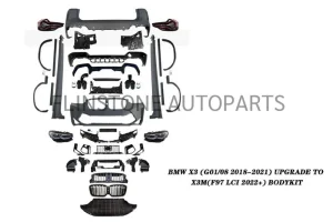 ชุดเปลี่ยนโฉมรอบคัน BMW X4 G02 ทรง X4M LCI 2023