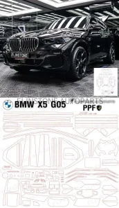 ฟิล์มใสกันรอย BMW X5 G05