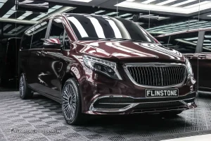 Mercedes Benz V-Class Wrap เปลี่ยนสีรถยนต์