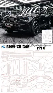 ฟิล์มใสกันรอย BMW X5