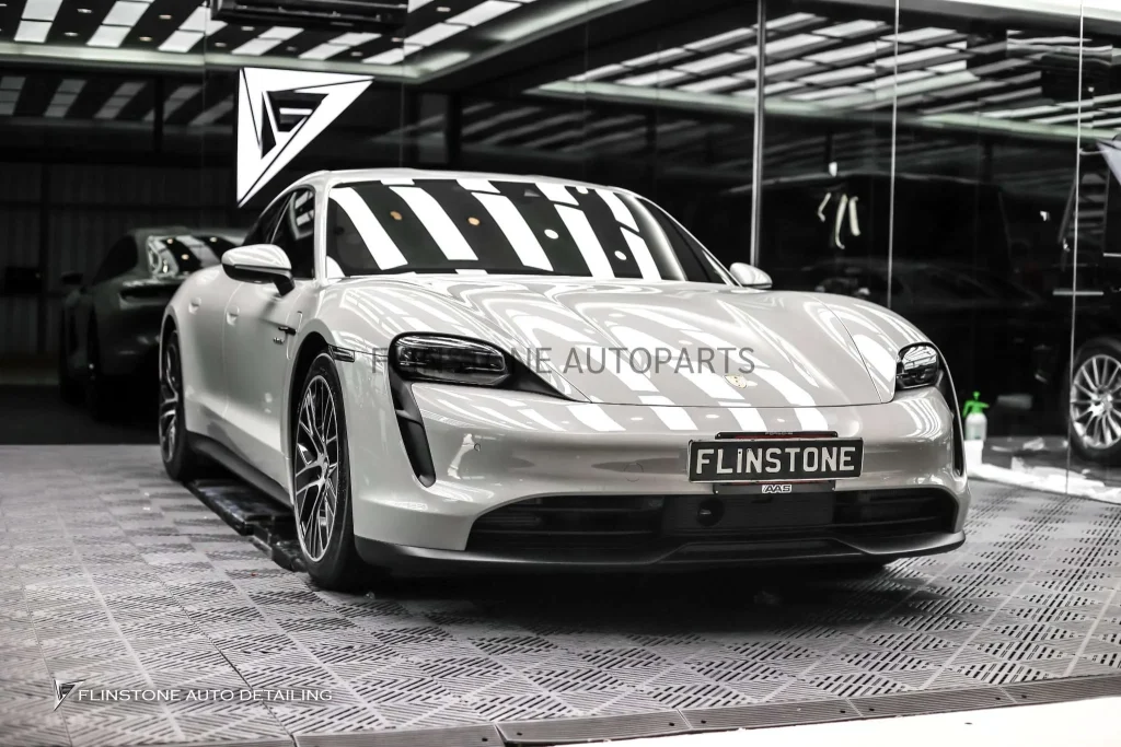 ฟิล์มใสกันรอย Porsche Taycan พระราม3
