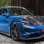 ชุดแต่งรอบคัน Carbon Fiber Porsche Taycan ทรง Renegade Design
