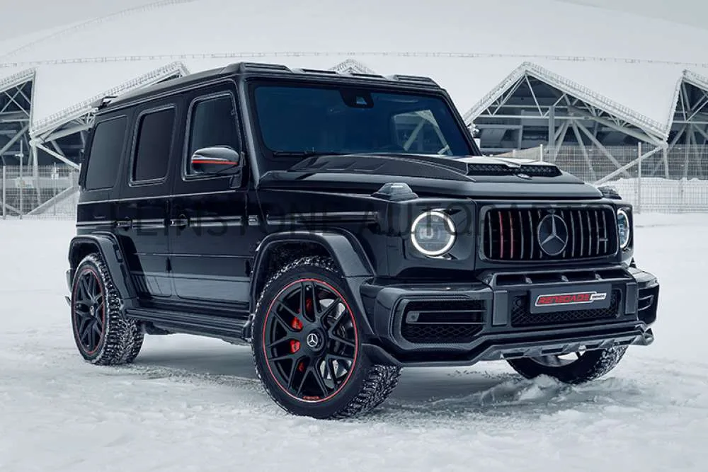 ชุดแต่งรอบคัน Carbon fiber W464 G-Class ทรง Renegade Design