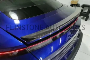 สปอยเลอร์ Carbon Fiber Porsche Taycan ทรง GTS