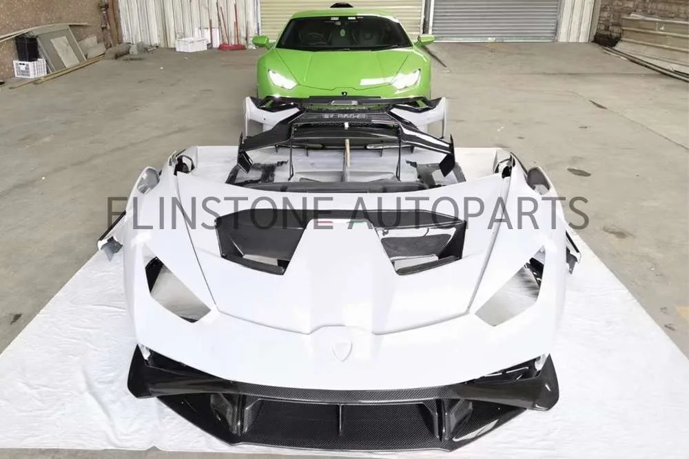 ชุดแปลงโฉมรอบคัน Lamboghini Huracan ทรง Lamboghini STO