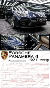 ฟิล์มใสกันรอย Porsche Panamera