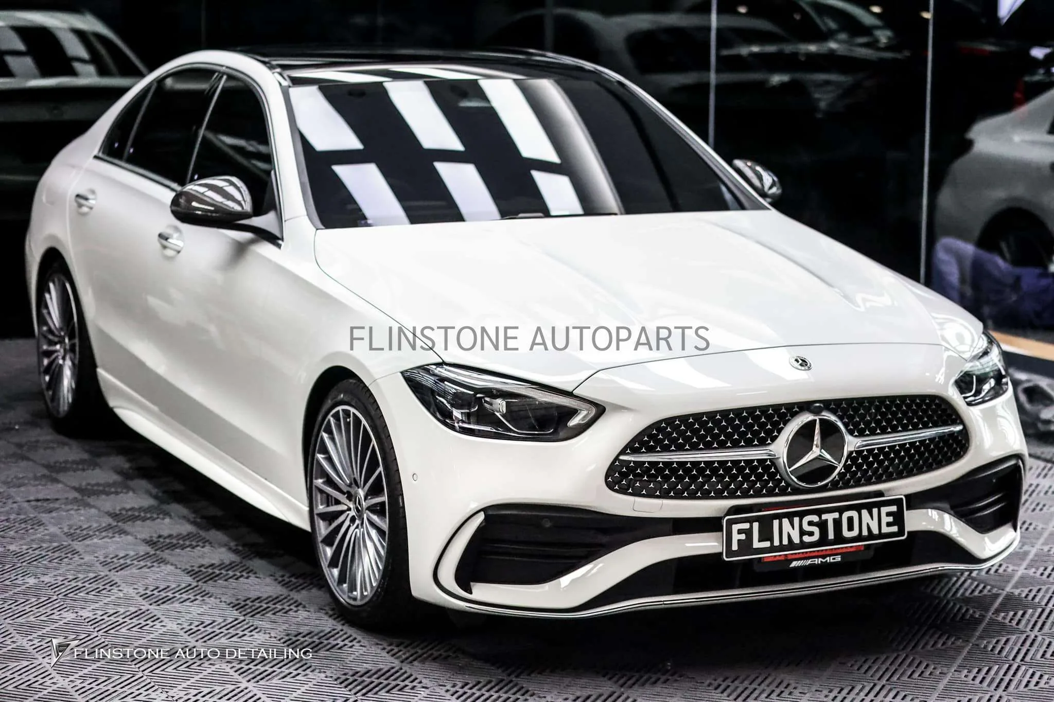 ฟิล์มใสกันรอย Mercedes Benz 220d (W206)