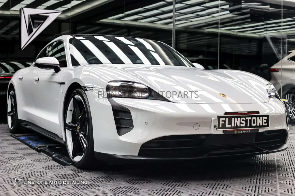 ฟิล์มใสกันรอย Porsche Taycan 4s