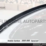สปอยเลอร์ท้าย Carbon Fiber Porsche Cayenne E3 ทรง SRC