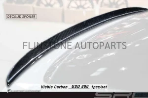 สปอยเลอร์ท้าย Carbon Fiber Porsche Cayenne E3 ทรง SRC