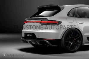 สปอยเลอร์ท้าย Carbon Fiber Porsche Macan ทรง SRC