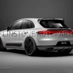 ดิฟฟิวเซอร์ Carbon Fiber Porsche Macan ทรง SRC