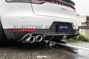 ดิฟฟิวเซอร์ Carbon Fiber Porsche Macan ทรง SRC