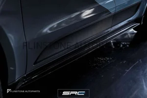 สเกิร์ตข้าง Carbon Fiber Porsche Macan ทรง SRC