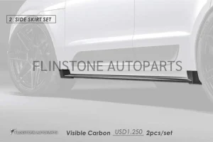 สเกิร์ตข้าง Carbon Fiber Porsche Macan ทรง SRC