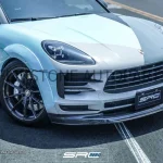 ลิ้นหน้า Carbon Fiber Porsche Macan ทรง SRC