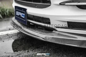 ลิ้นหน้า Carbon Fiber Porsche Macan ทรง SRC