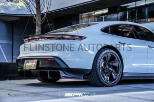 ดิฟฟิวเซอร์ Carbon Fiber Porsche Taycan ทรง SRC