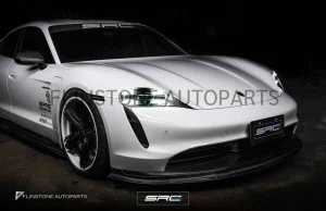 ลิ้นหน้า Carbon Fiber Porsche Taycan ทรง SRC