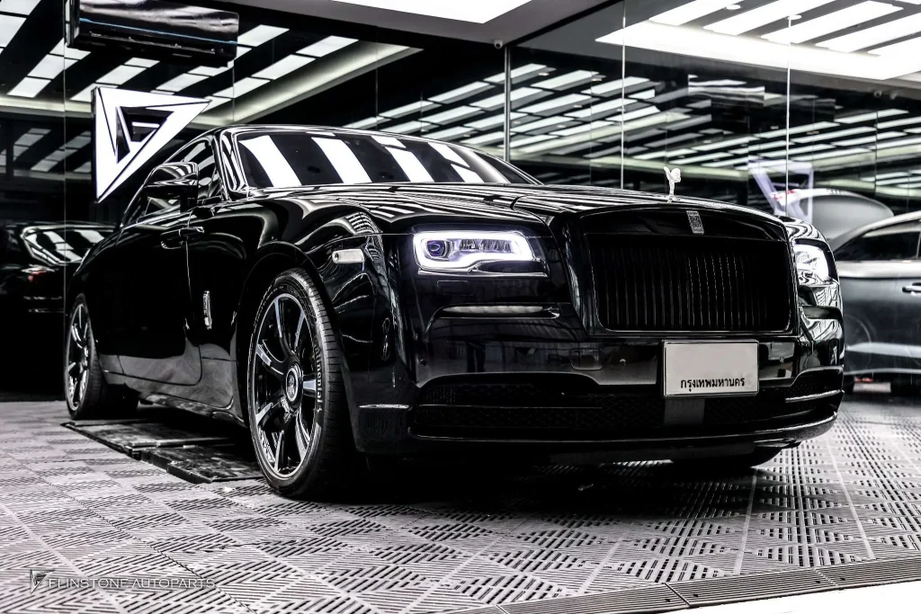 ฟิล์มกันรอย Super Black Rolls-Royce wraith