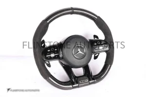 พวงมาลัย Benz Carbon Fiber AMG สามารถ Custom ได้ทุกแบบ