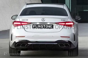 ดิฟฟิวเซอร์ W206 C-Class ทรง C63 AMG Edition1