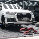 ชุดเบรค Audi SQ7 สีแดง