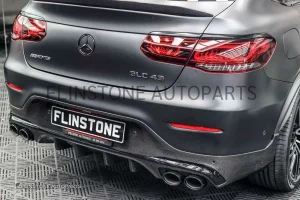 ดิฟฟิวเซอร์ Carbon Fiber C253 GLC-Coupe Facelift ทรง GLC43 AMG