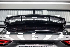 สปอยเลอร์หลังคา Carbon Fiber H247 GLA-Class ทรง GLA45 AMG