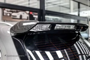 สปอยเลอร์หลังคา Carbon Fiber H247 GLA-Class ทรง GLA45 AMG