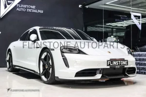 ลิ้นหน้า Porsche Taycan ทรง Taycan TURBO