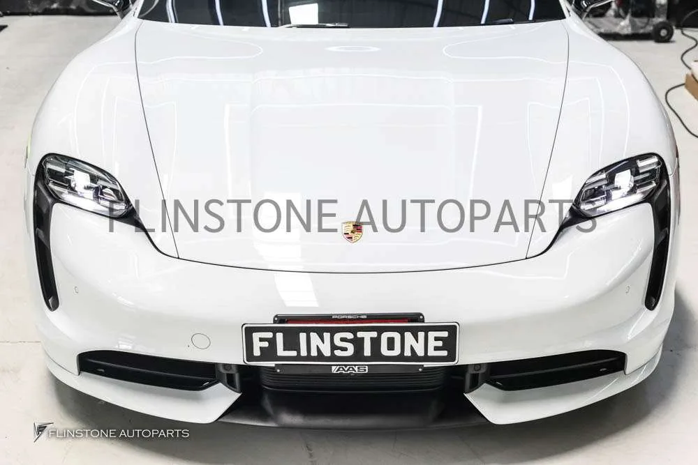 ลิ้นหน้า Porsche Taycan ทรง Taycan TURBO