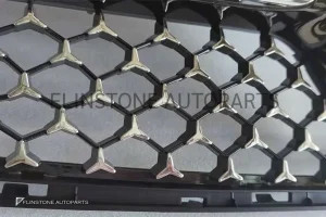 กระจังหน้า W205 C-Class ทรง Diamond ตาข่ายดาว 2022