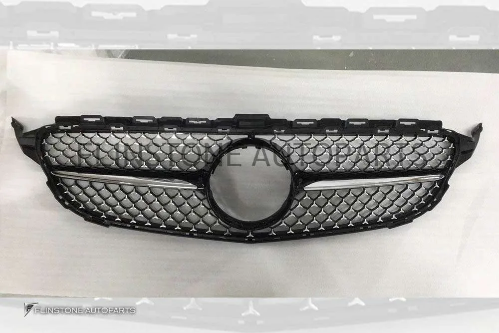 กระจังหน้า W205 C-Class ทรง Diamond ตาข่ายดาว 2022
