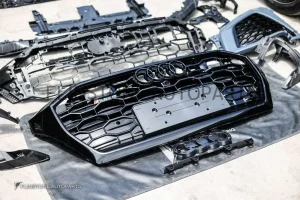 ชุดกันชนรอบคัน Audi Q8 ทรง RSQ8 2022