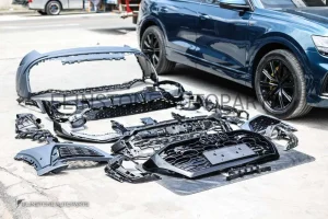 ชุดกันชนรอบคัน Audi Q8 ทรง RSQ8 2022
