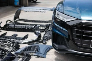 ชุดกันชนรอบคัน Audi Q8 ทรง RSQ8 2022