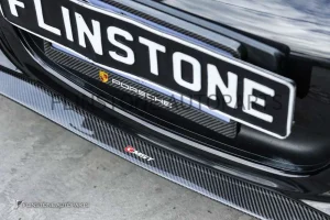 ลิ้นหน้า Carbon Fiber Porsche 981 ทรง CMST