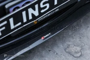 ลิ้นหน้า Carbon Fiber Porsche 981 ทรง CMST