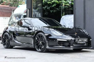 ลิ้นหน้า Carbon Fiber Porsche 981 ทรง CMST
