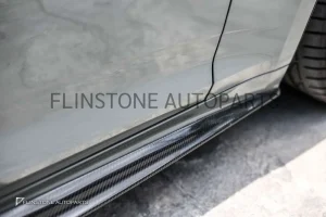 สเกิร์ตข้าง Carbon fiber Audi A5 ทรง GT