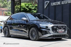 กระจกมองข้าง Carbon Fiber Audi Q8 แบบเพียวคาร์บอน