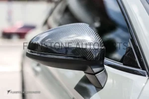 กระจกมองข้าง Carbon Fiber Audi A5 แบบเพียวคาร์บอน 1 คู่