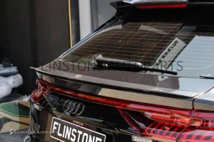 สปอยเลอร์ท้าย Carbon fiber Audi Q8 ทรง Maxton Design