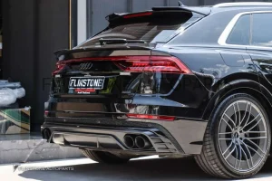 สปอยเลอร์ท้าย Carbon fiber Audi Q8 ทรง Maxton Design