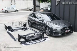 ชุดกันชนรอบคัน Audi A6 ทรง RS6 Facelift ปี 2022